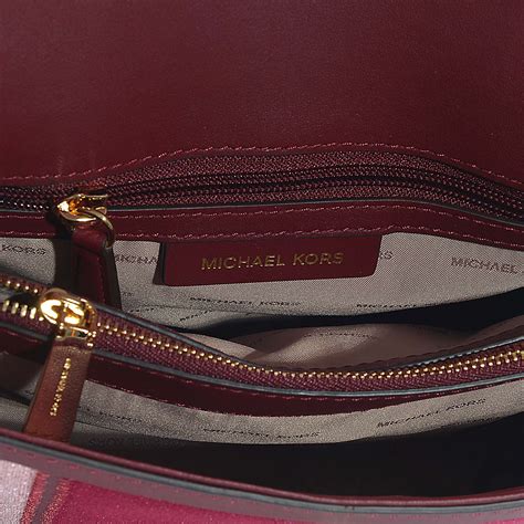 michael kors small burgundy bag|Michael Kors wallet maroon.